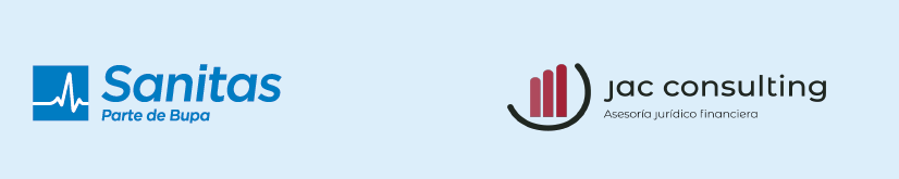logo Sanitas, logo Jac consulting